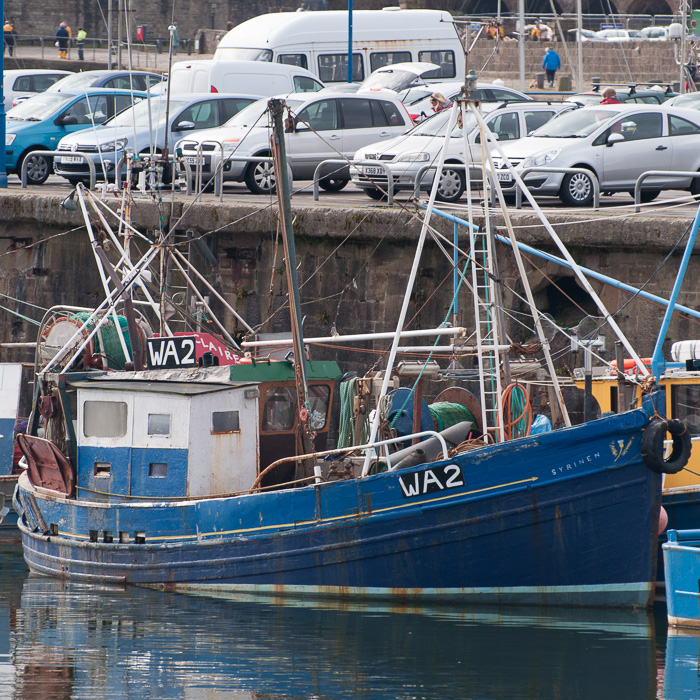 Photograph of the vessel fv Syrinen pictured at Whitehaven on 22nd March 2014
