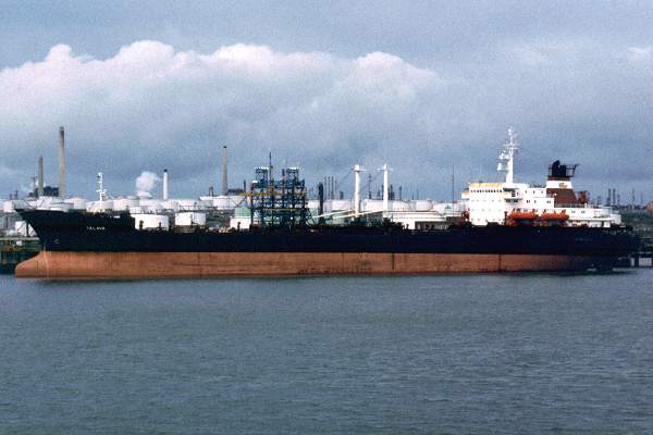 Photograph of the vessel  Talava pictured at Fawley on 16th August 1992