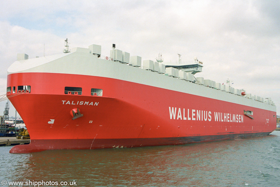 Photograph of the vessel  Talisman pictured in Southampton on 27th September 2003