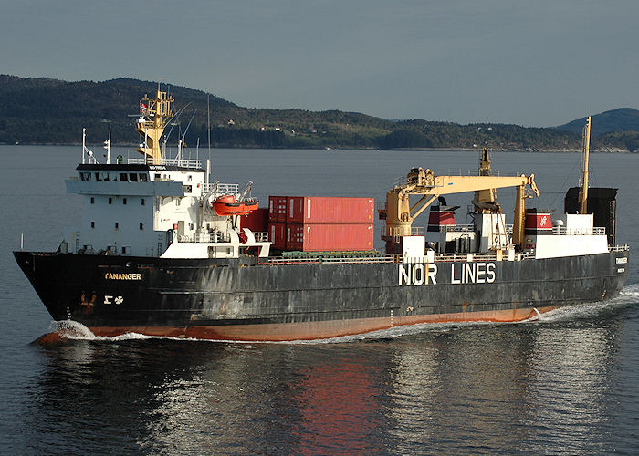 Photograph of the vessel  Tananger pictured near Haugesund on 4th May 2008