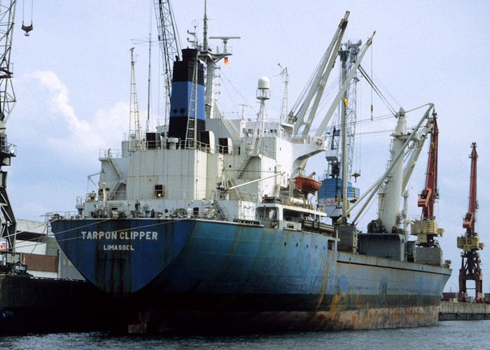Photograph of the vessel  Tarpon Clipper pictured in Hamburg on 27th May 1998