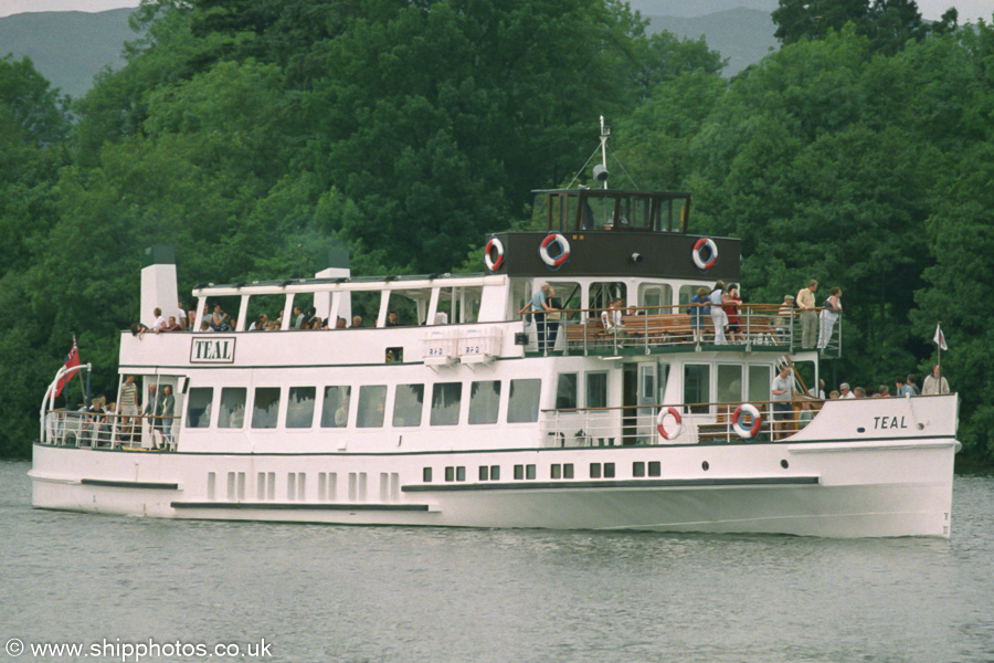 Photograph of the vessel  Teal pictured at Bowness on 12th June 2004