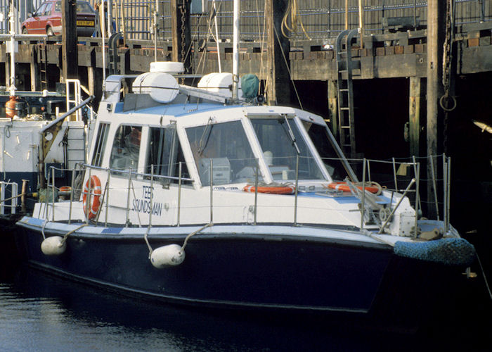 Photograph of the vessel rv Tees Soundsman pictured at Middlesbrough on 4th October 1997