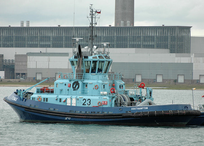 Photograph of the vessel  Tenax pictured at Fawley on 14th August 2010