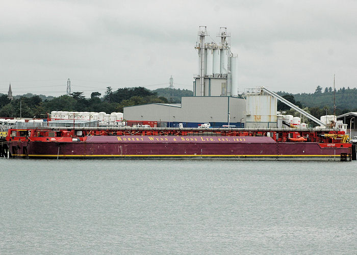 Photograph of the vessel  Terra Marique pictured at Marchwood on 14th August 2010