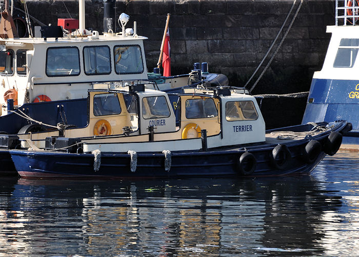Photograph of the vessel  Terrier pictured in Victoria Harbour, Greenock on 19th July 2013
