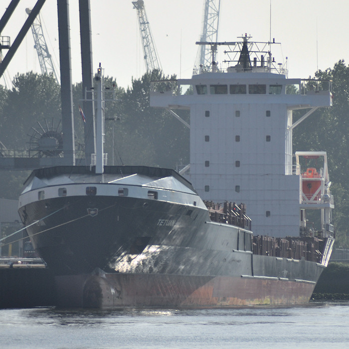 Photograph of the vessel  Tetuan pictured in Waalhaven, Rotterdam on 26th June 2011
