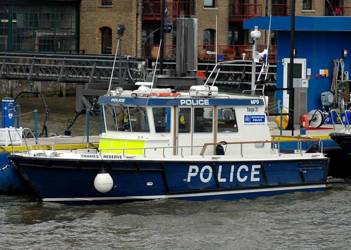 Photograph of the vessel  Thames Reserve pictured at Wapping on 18th May 2008