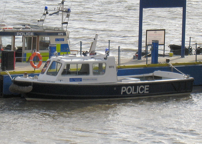 Photograph of the vessel  Thames Trainer pictured at Wapping on 25th October 2009