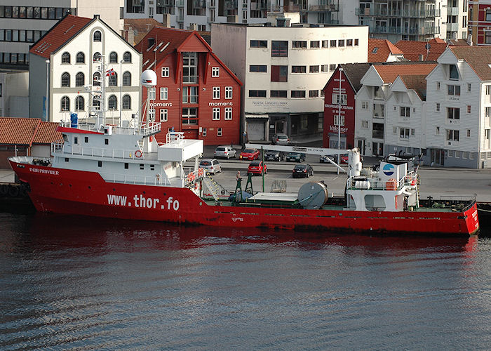 Photograph of the vessel  Thor Provider pictured at Stavanger on 5th May 2008