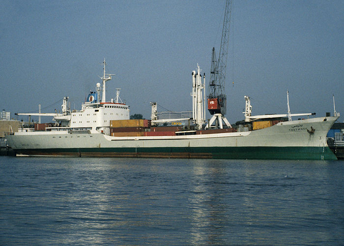 Photograph of the vessel  Thutmose pictured in Schiehaven, Rotterdam on 27th September 1992