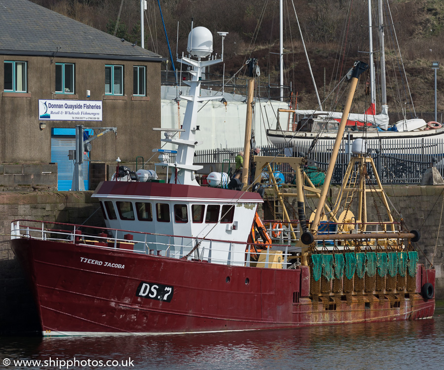 Photograph of the vessel fv Tjeerd Jacoba pictured at Whitehaven on 8th March 2015