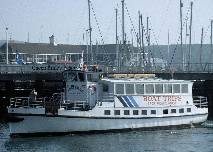 Photograph of the vessel  Totnes Castle pictured at Plymouth on 27th September 1997
