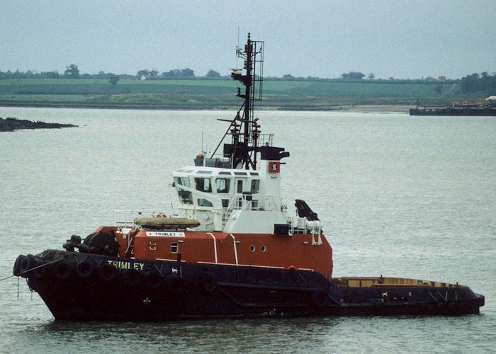 Photograph of the vessel  Trimley pictured at Harwich on 26th May 1998