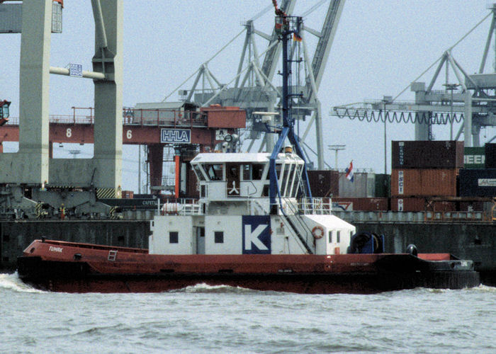 Photograph of the vessel  Tumak pictured at Hamburg on 27th May 1998