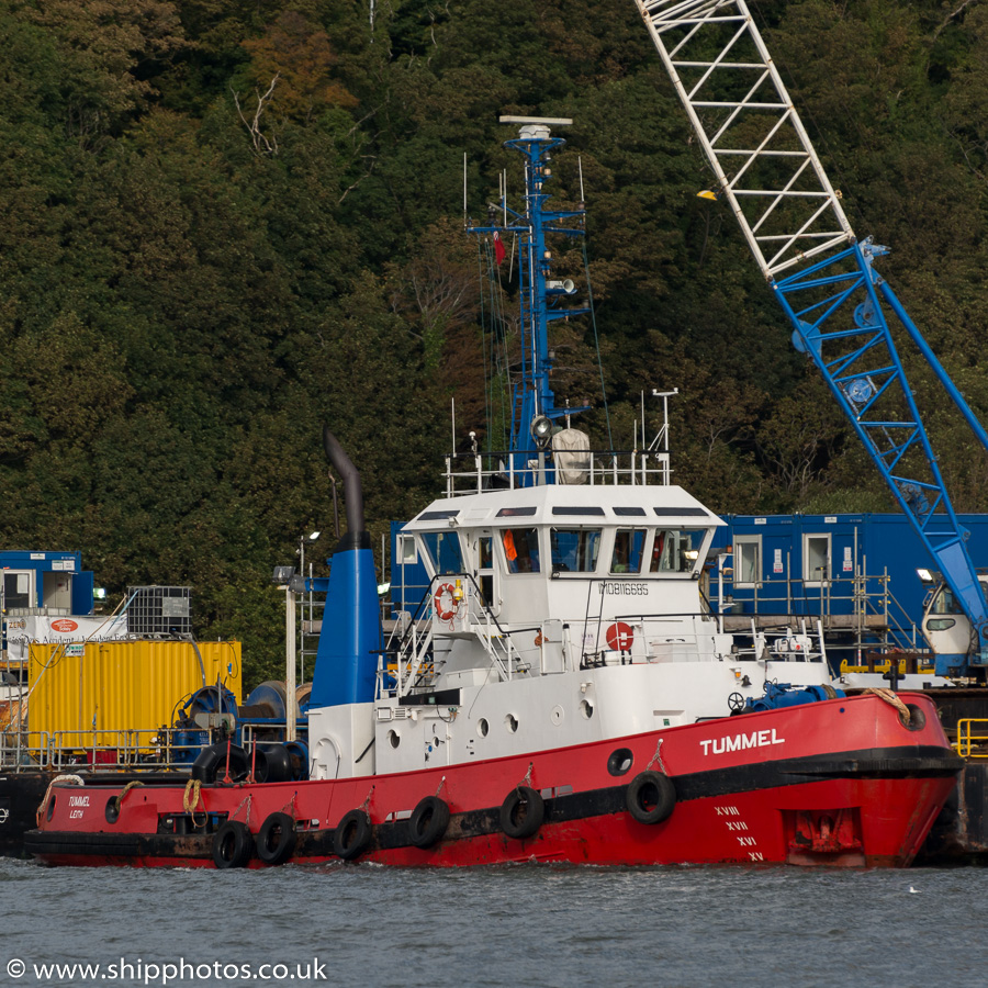 Photograph of the vessel  Tummel pictured at Queensferry on 17th September 2015