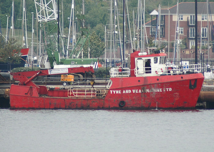 Photograph of the vessel  TWM Reclaim pictured at North Shields on 12th June 2007