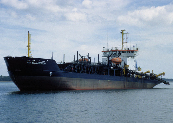 Photograph of the vessel  UKD Bluefin pictured in Southampton on 14th August 1997