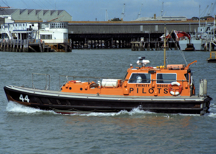 Photograph of the vessel pv Vandyke pictured in Portsmouth Harbour on 21st August 1988