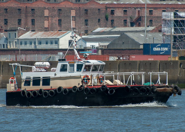 Photograph of the vessel  Venom pictured at Liverpool on 31st May 2014