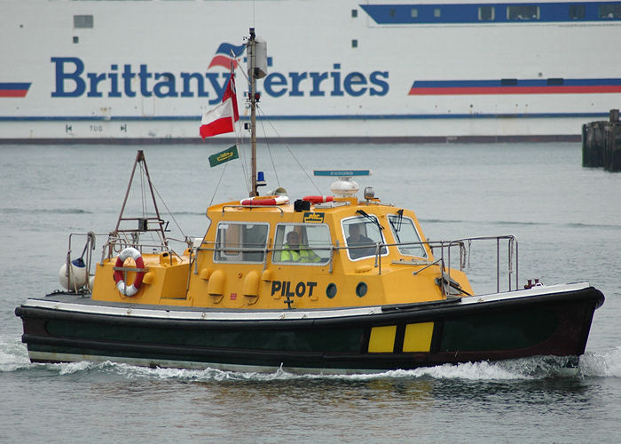 Photograph of the vessel pv Venture pictured at Poole on 23rd April 2006