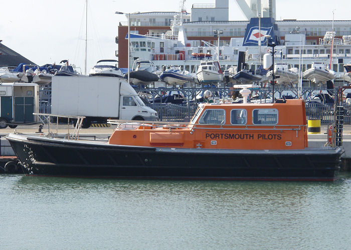 Photograph of the vessel pv Victorious pictured in Portsmouth on 26th June 2008