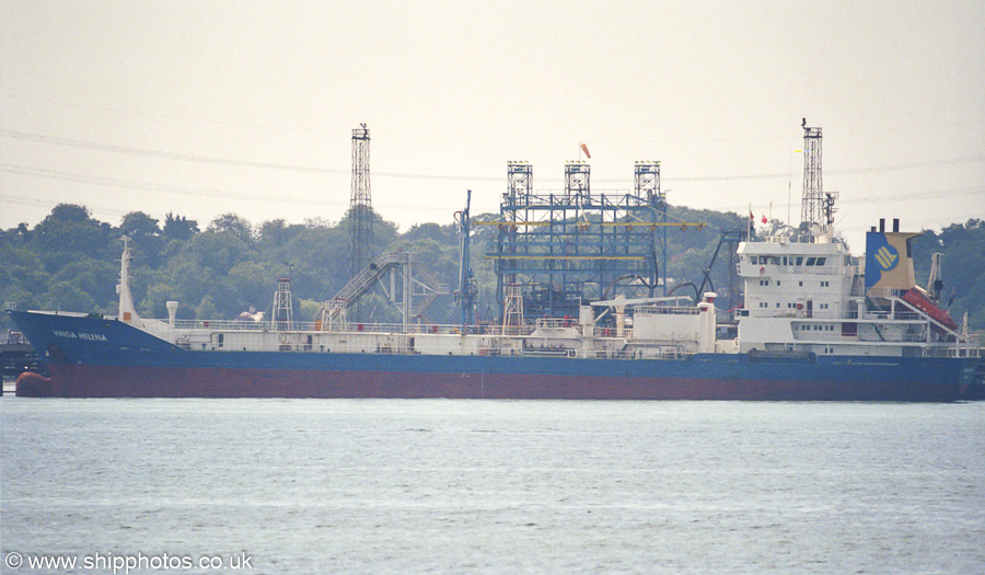 Photograph of the vessel  Vinga Helena pictured at Fawley on 1st September 2002