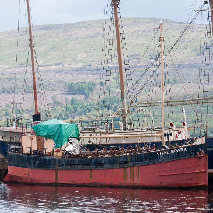 Photograph of the vessel  Vital Spark pictured at Inveraray on 11th May 2014