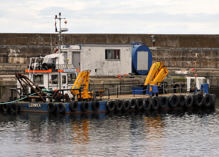 Photograph of the vessel  Voe Service pictured at Buckie on 6th May 2013