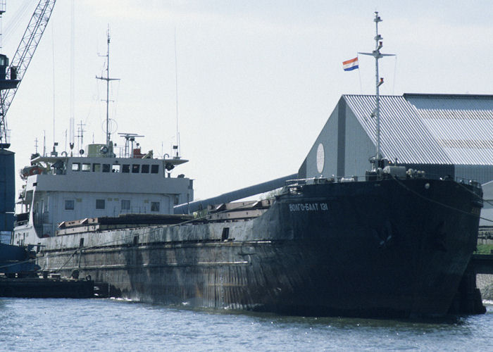 Photograph of the vessel  Volgo-Balt 131 pictured in Rotterdam on 20th April 1997