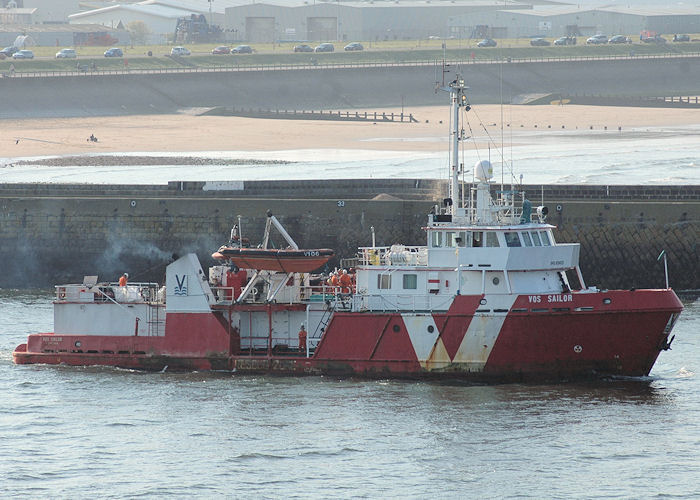 Photograph of the vessel  VOS Sailor pictured departing Aberdeen on 29th April 2011