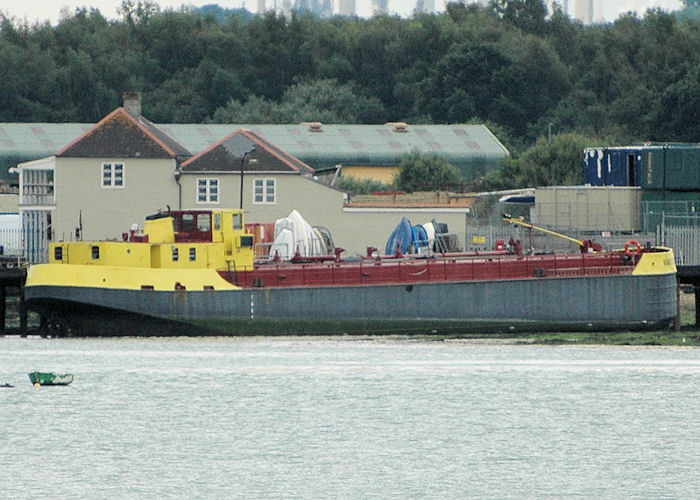 Photograph of the vessel  Wade Stone pictured at Marchwood on 14th August 2010