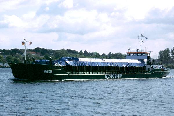 Photograph of the vessel  Walker pictured on the Kiel Canal on 29th May 2001