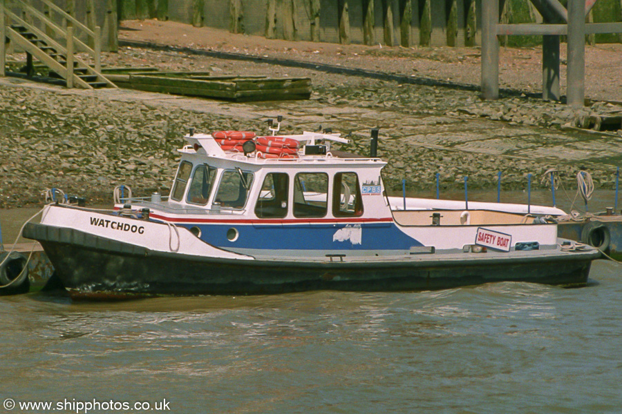 Photograph of the vessel  Watchdog pictured at Wapping on 16th July 2005