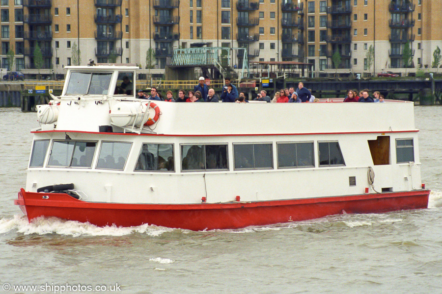 Photograph of the vessel  Westminster pictured in London on 3rd May 2003