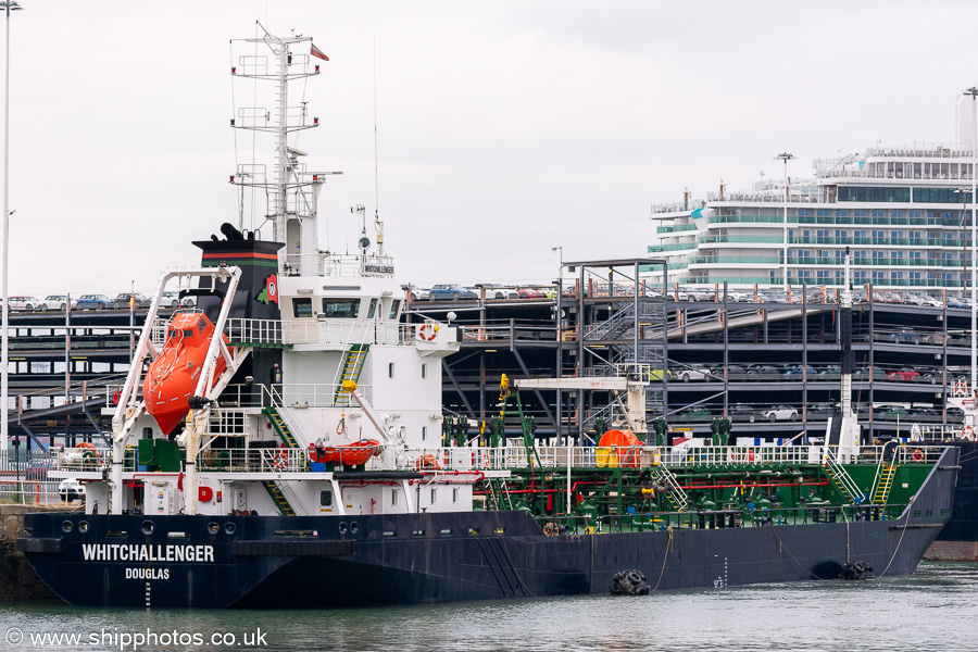 Photograph of the vessel  Whitchallenger pictured in Emp Southampton on 8th July 2023