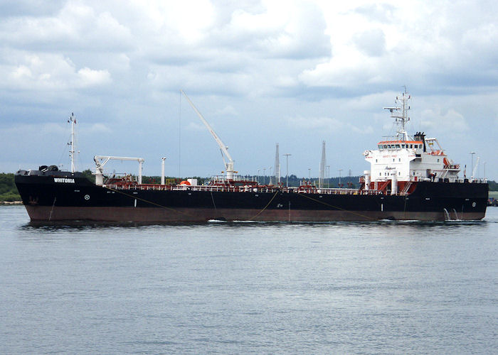Photograph of the vessel  Whitonia pictured at Southampton on 15th June 2008