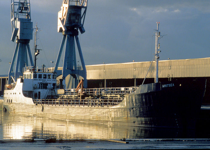 Photograph of the vessel  Whitsea pictured in Liverpool Docks on 18th November 1996