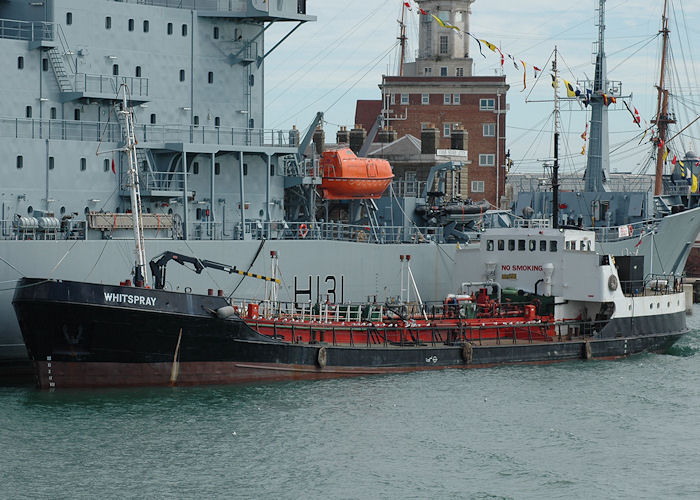 Photograph of the vessel  Whitspray pictured in Portsmouth on 13th June 2009