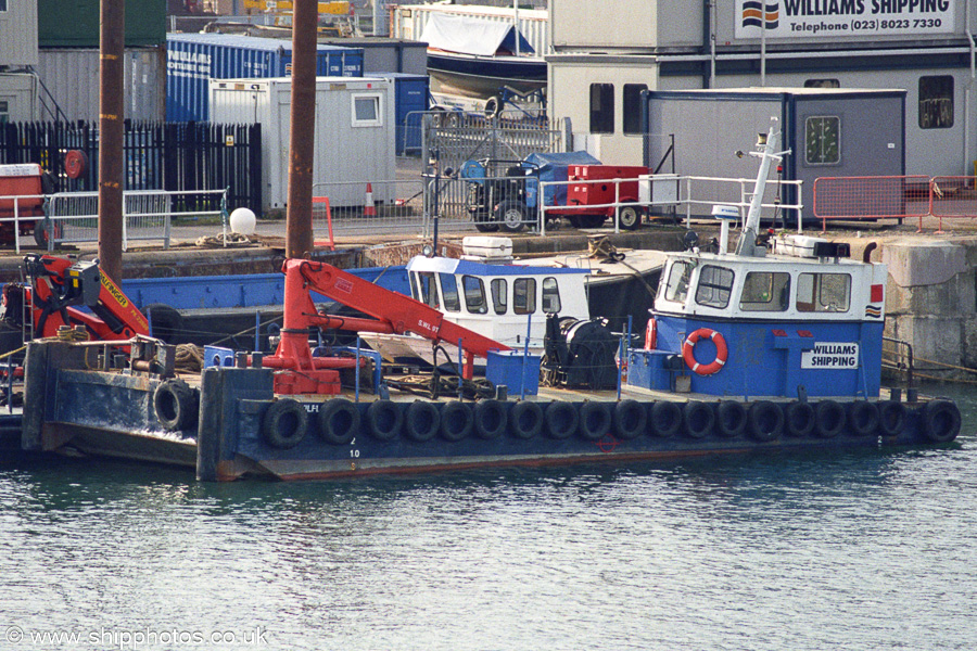 Photograph of the vessel  Wilflow pictured in Empress Dock, Southampton on 20th April 2002