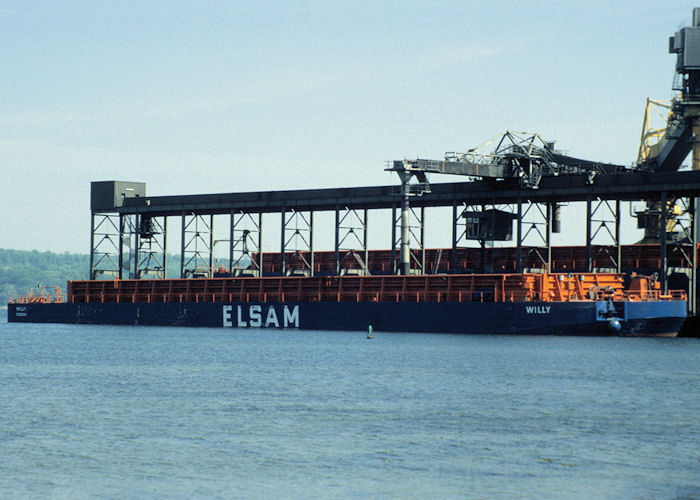 Photograph of the vessel  Willy pictured at Åbenrå on 7th June 1997