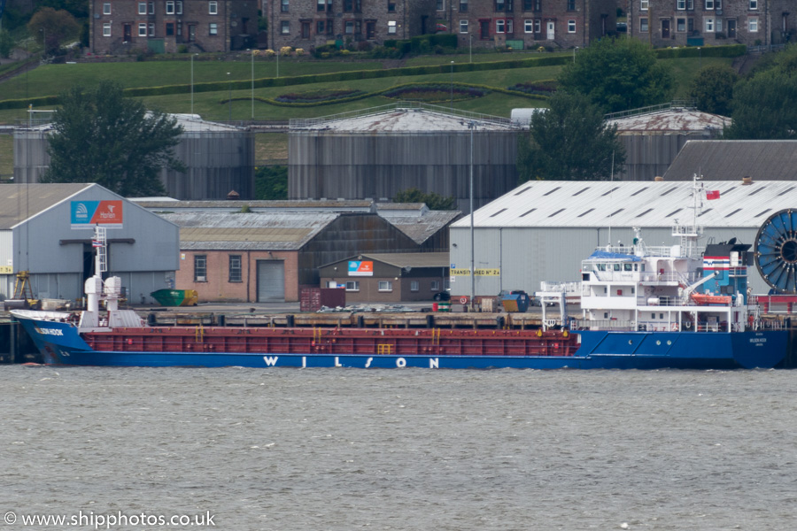 Photograph of the vessel  Wilson Hook pictured at Dundee on 24th May 2015