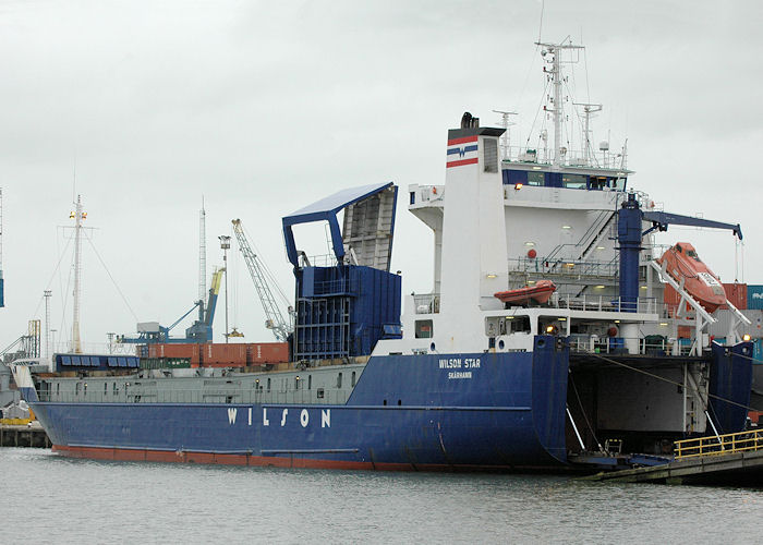 Photograph of the vessel  Wilson Star pictured in Eemhaven, Rotterdam on 20th June 2010