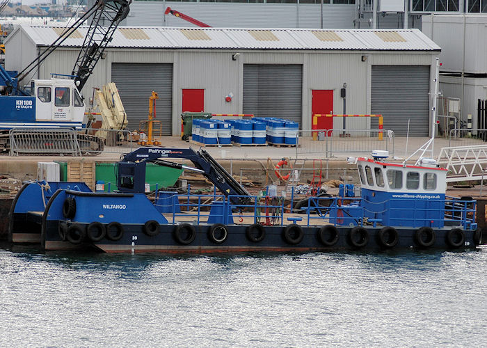 Photograph of the vessel  Wiltango pictured in Empress Dock, Southampton on 13th June 2009