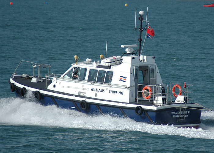 Photograph of the vessel  Wilventure II pictured in Southampton on 22nd April 2006