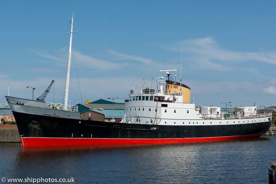 Photograph of the vessel  Windsor Castle pictured at Leith on 3rd July 2015