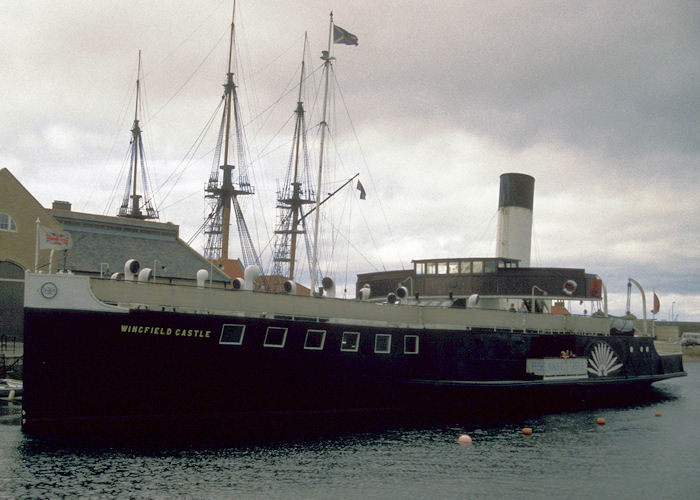 Photograph of the vessel  Wingfield Castle pictured at Hartlepool on 4th October 1997