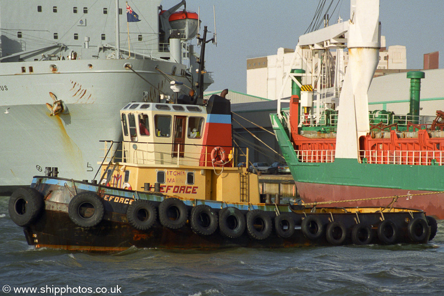 Photograph of the vessel  Wyeforce pictured at Southampton on 28th January 2002