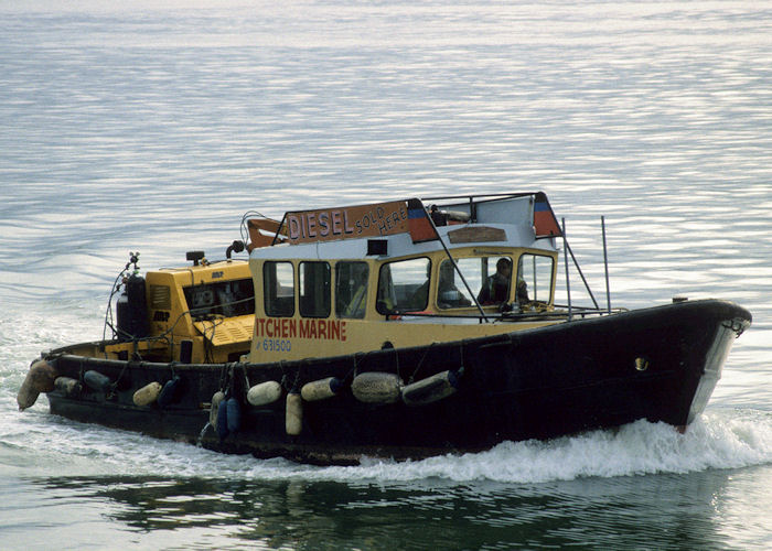 Photograph of the vessel  Wyefuel pictured at Southampton on 21st January 1998