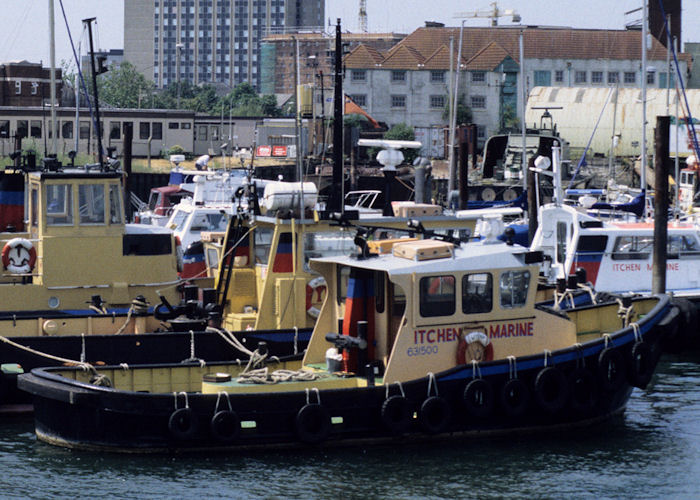 Photograph of the vessel  Wyerip pictured at American Wharf, Southampton on 21st July 1996